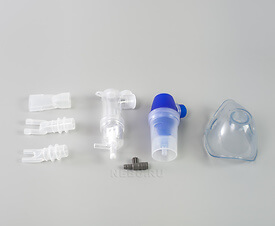 Колбы для распыления лекарств RF2, RF6 и полный комплект насадок к компрессорному небулайзеру Flaem Nuova Airmist