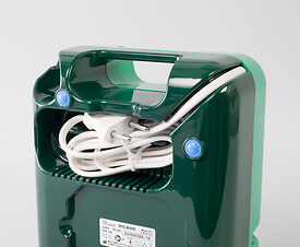Отсек для хранения шнура электропитания компрессорного небулайзера Med 2000 Milan