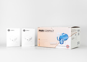 Коробка и документация к компрессору PARI COMPACT