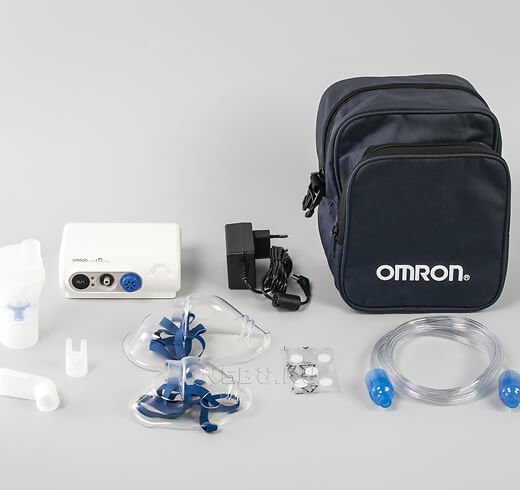 Комплектация компрессорного небулайзера Omron C 30