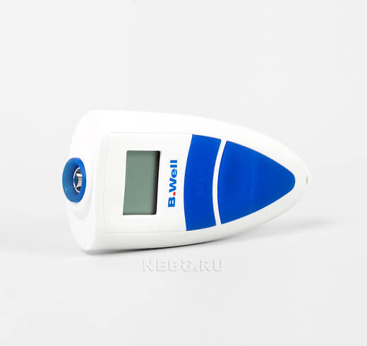 Инфракрасный датчик, дисплей и кнопки термометра B-Well WF-2000