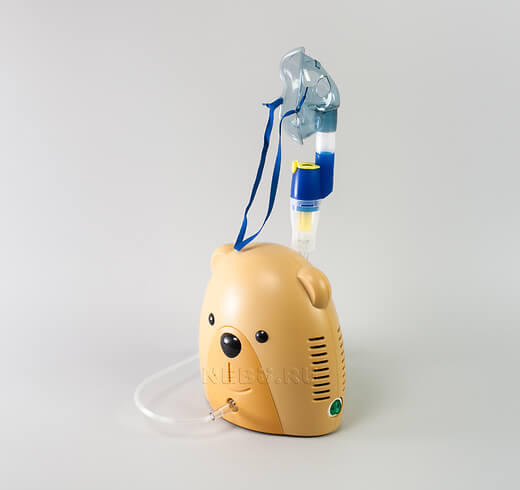 Компрессорный небулайзер Med 2000 Мишка в сборе с маской детской