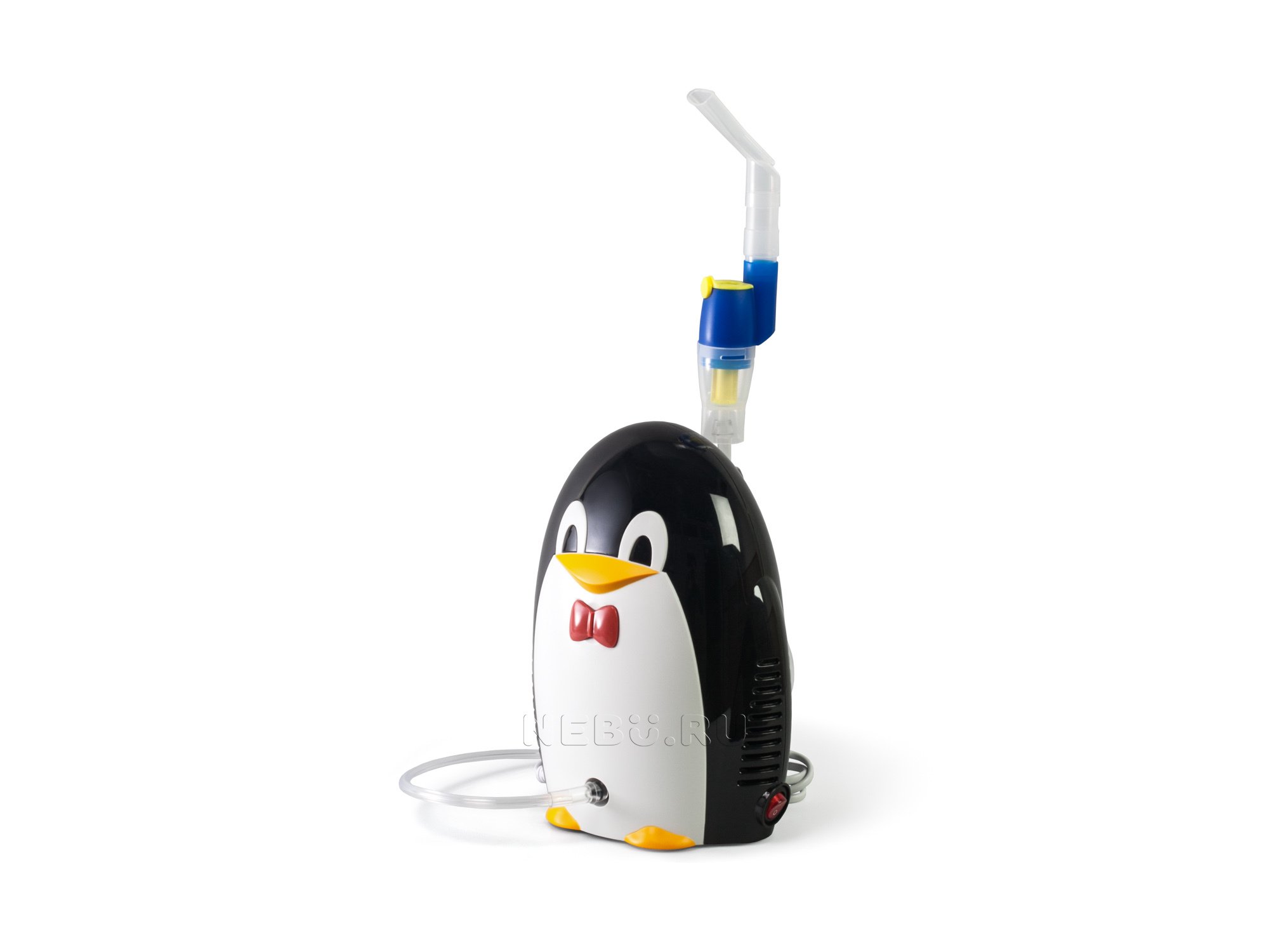 Компрессорный небулайзер Med 2000 Пингвин в сборе с загубником